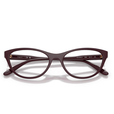 Vogue Occhiali da Vista VO5703U 3284 Bordeaux Trasparente Donna 5