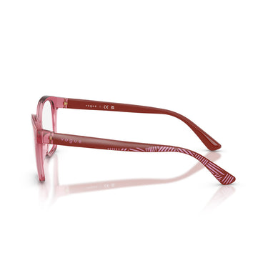Vogue Occhiali da Vista VY2045 3065 Viola Rosso Trasparente Trasparente Bambini  3