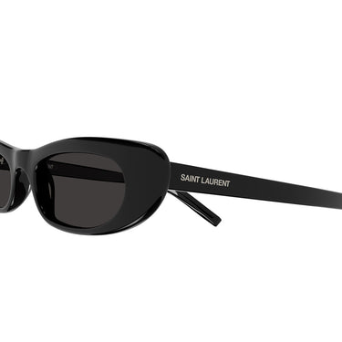 Yves Saint Laurent Okulary Przeciwsłoneczne SL 557 SHADE 001 Czarny/Czarny Damskie 3