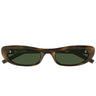 Yves Saint Laurent Okulary Przeciwsłoneczne SL 557 SHADE 002 Havana/Verde Damskie