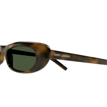 Yves Saint Laurent Okulary Przeciwsłoneczne SL 557 SHADE 002 Havana/Verde Damskie 3