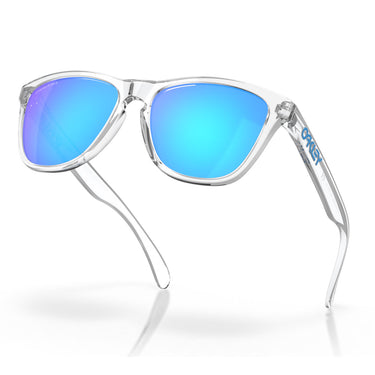 oakley Sonnenbrille OO9013 9013D0 Frogskins Transparent-Blau Unisex 4