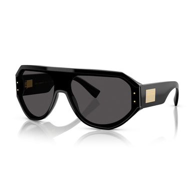 Dolce & Gabbana Okulary Przeciwsłoneczne DG4481 501 87 Czarny Ciemnoszary Męskie 2